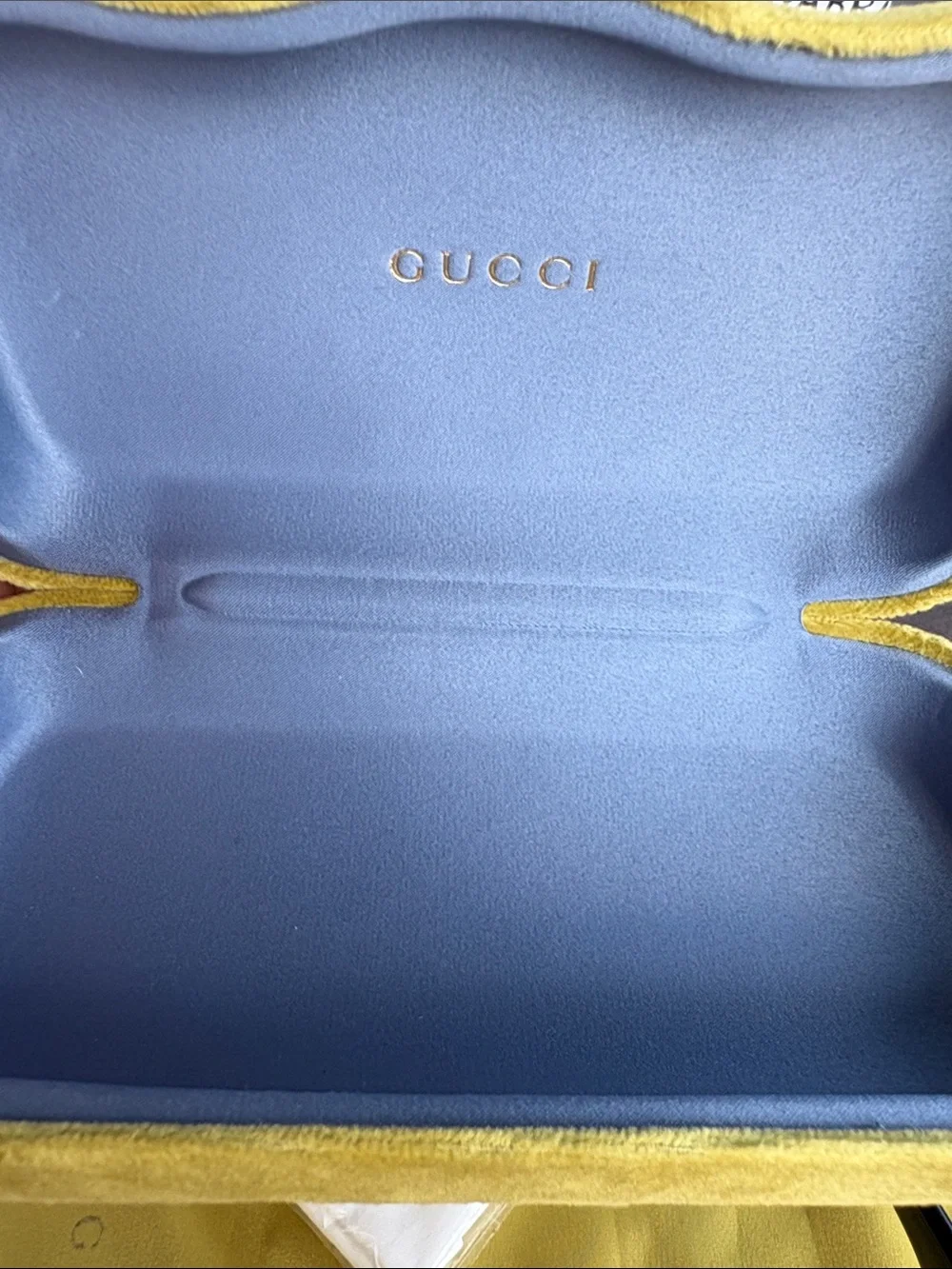 Gucci Black Oversized Square Sunglasses with Dark Lenses